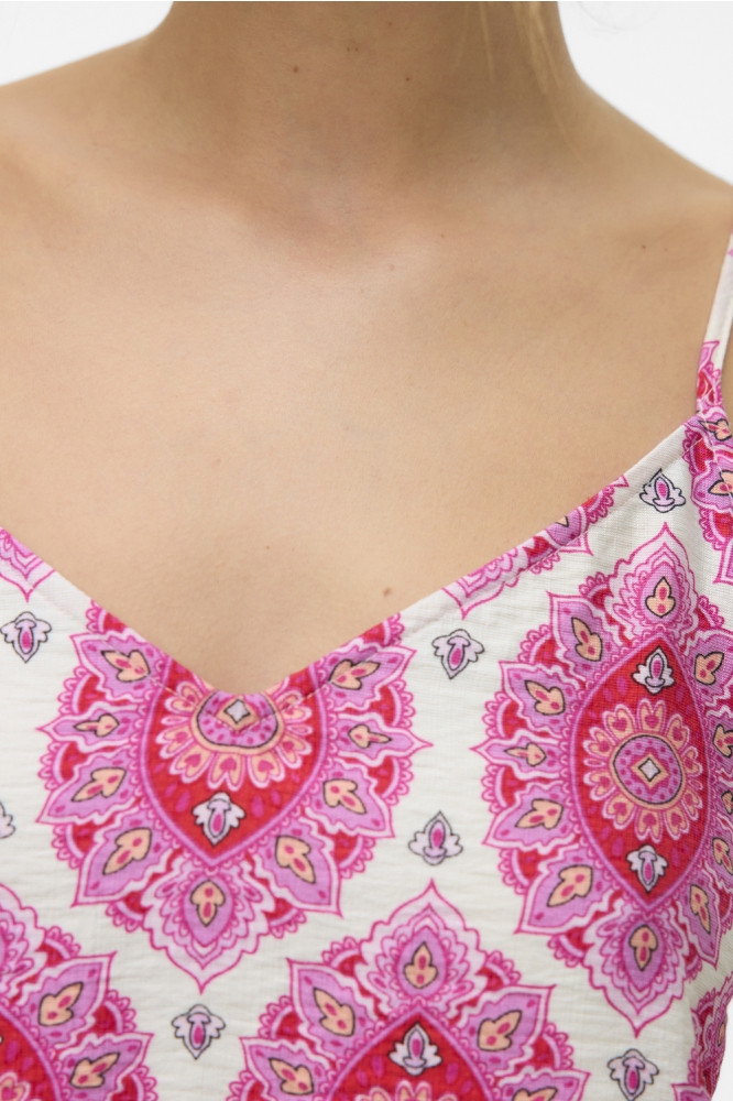 VMEVELI SINGLET TOP WVN LCS GA 10333809 BIRCH/EVELI AOP